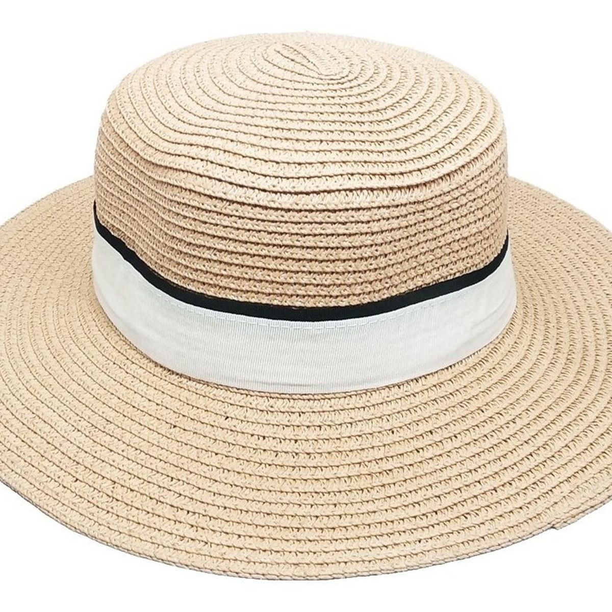 VELBROS - Pava Sombrero Mujer Dama Playa Cordobes Sol Gorro Fedora Uv - Beige