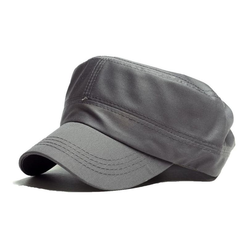 VELBROS - Gorra Militar Tactica Goliana Army Cachucha Dril Algodon - Gris oscuro
