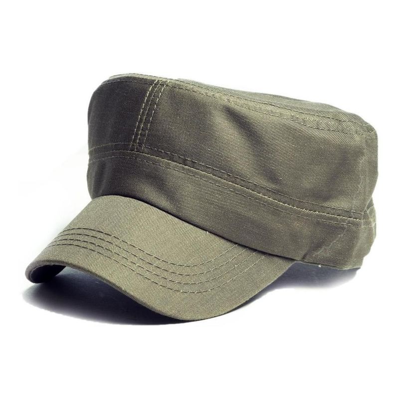 VELBROS - Gorra Militar Tactica Goliana Army Cachucha Dril Algodon - Verde oscuro