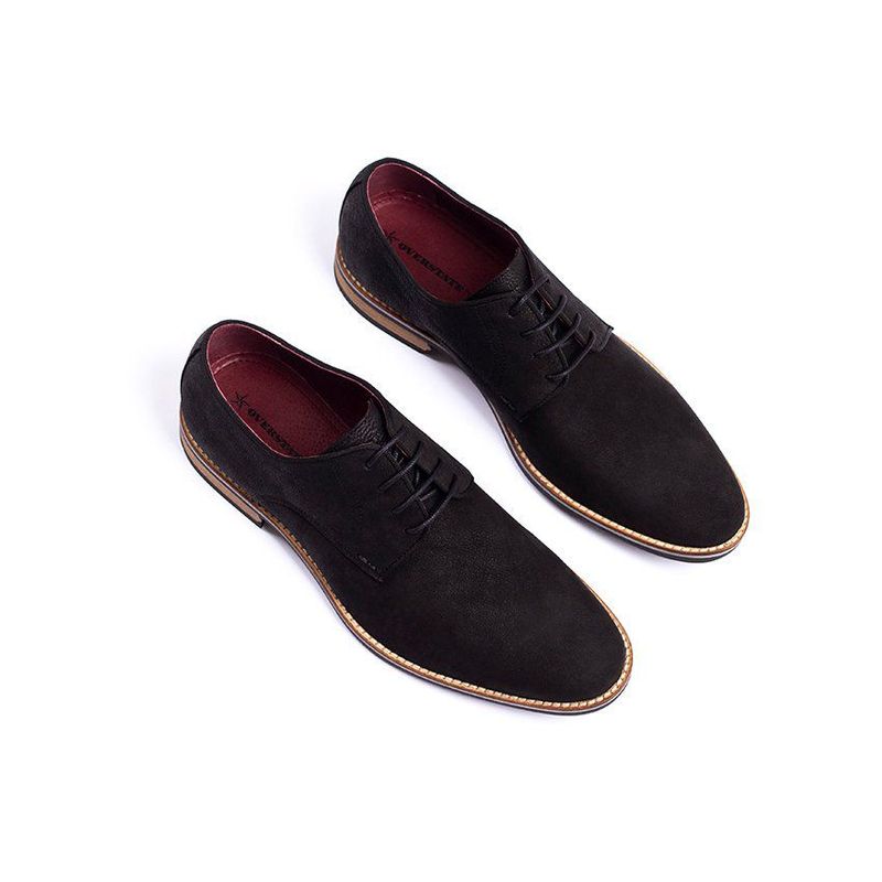 OVERSTATE - Zapatos de Hombre En Cuero  Overstate CA-4479AOV.6 Negro