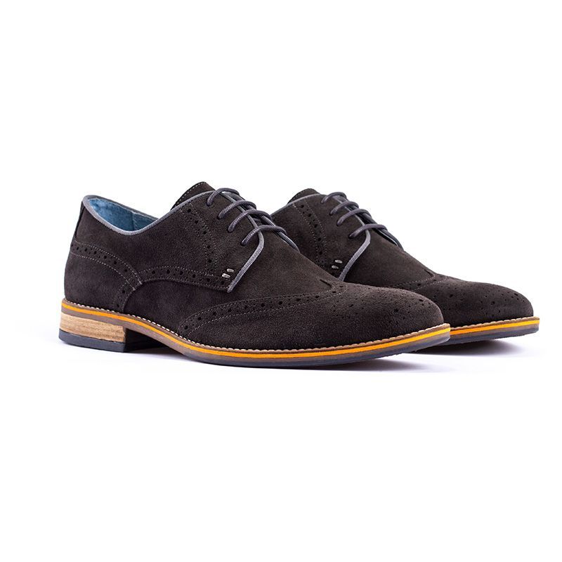 OVERSTATE - Zapatos de Hombre en Cuero Gamuza  Overstate CA-4870OV.2 Gris
