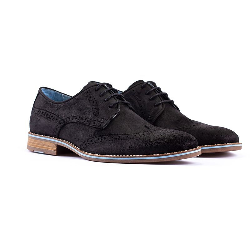 OVERSTATE - Zapatos Formales en Cuero Para Hombre  CA-4870OV.7 Negro
