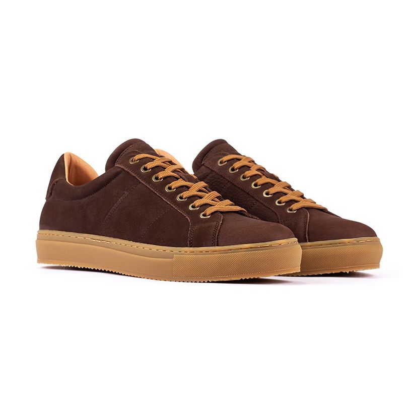 OVERSTATE - Zapatos Casuales En Cuero  Overstate DE-8447-3406OV Café