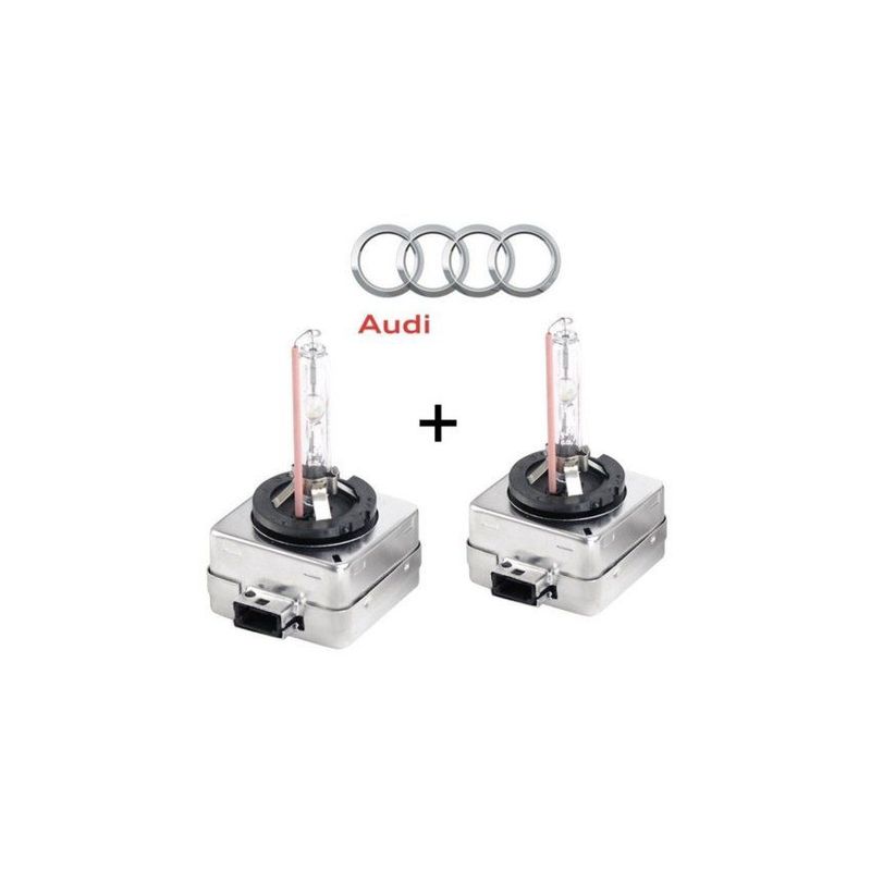 GENERICO - Combo x2 bombillo de repuesto audi a4 d3s 35w xenon 4300 hid