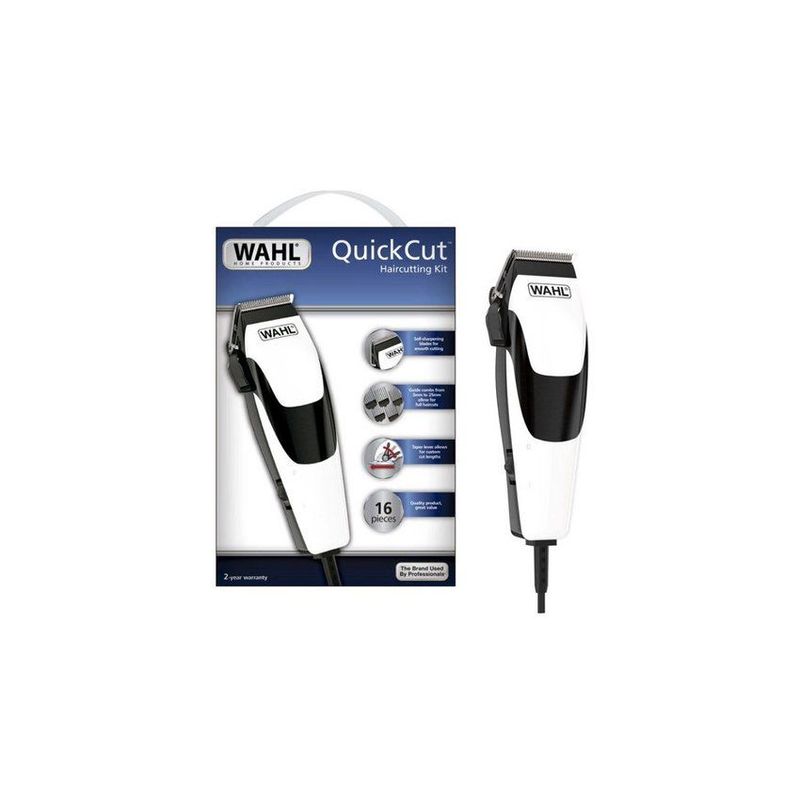 WAHL - Maquina wahl quick cut cortadora kit 16 piezas