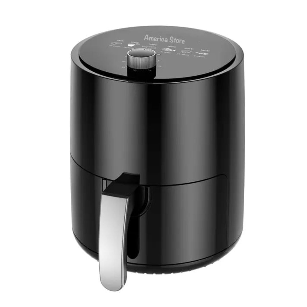 GENERICO - Freidora de aire 2.5 l sin aceite air fryer comida sin grasa