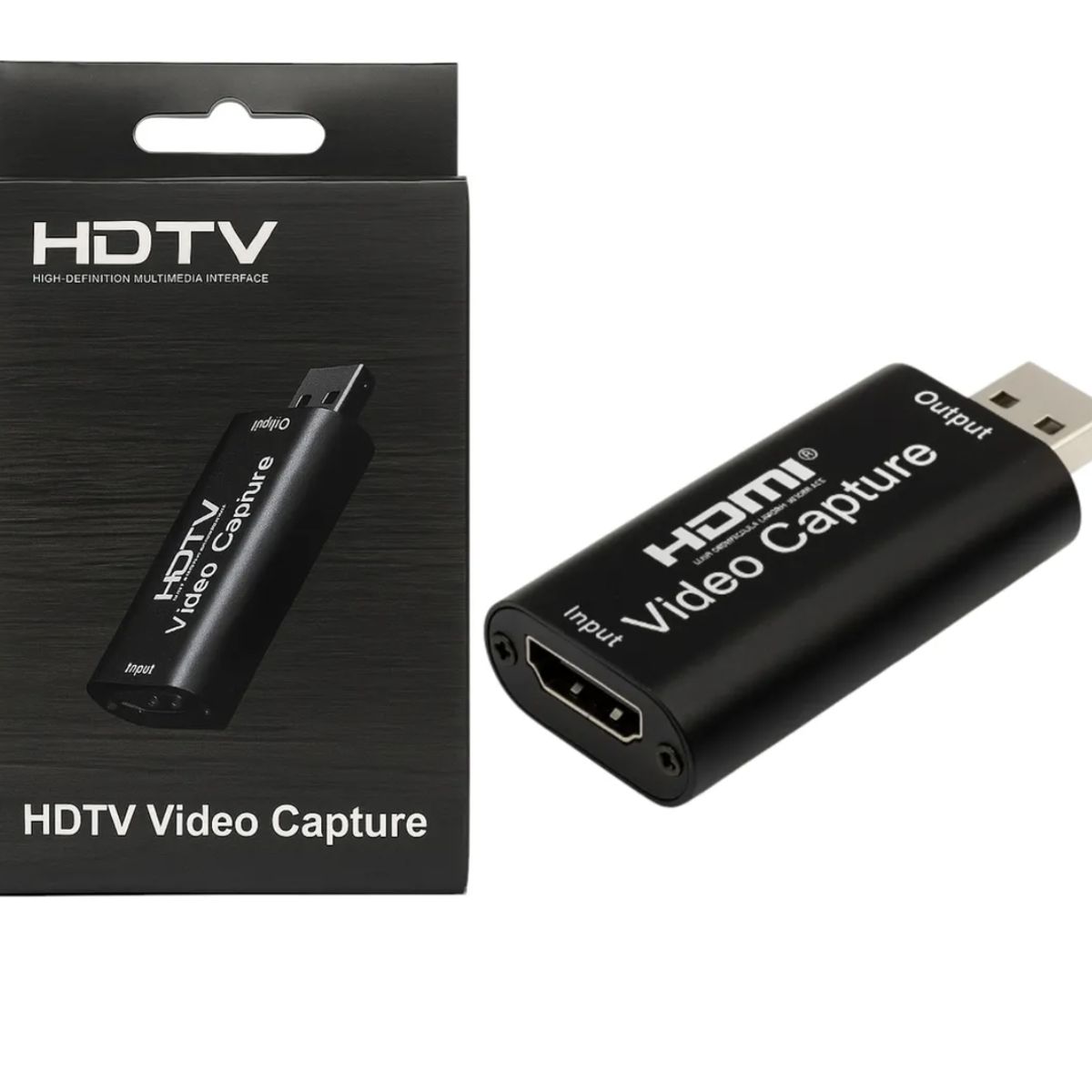 GENERICO - Capturadora De Video Usb Streaming Full Hd 1080