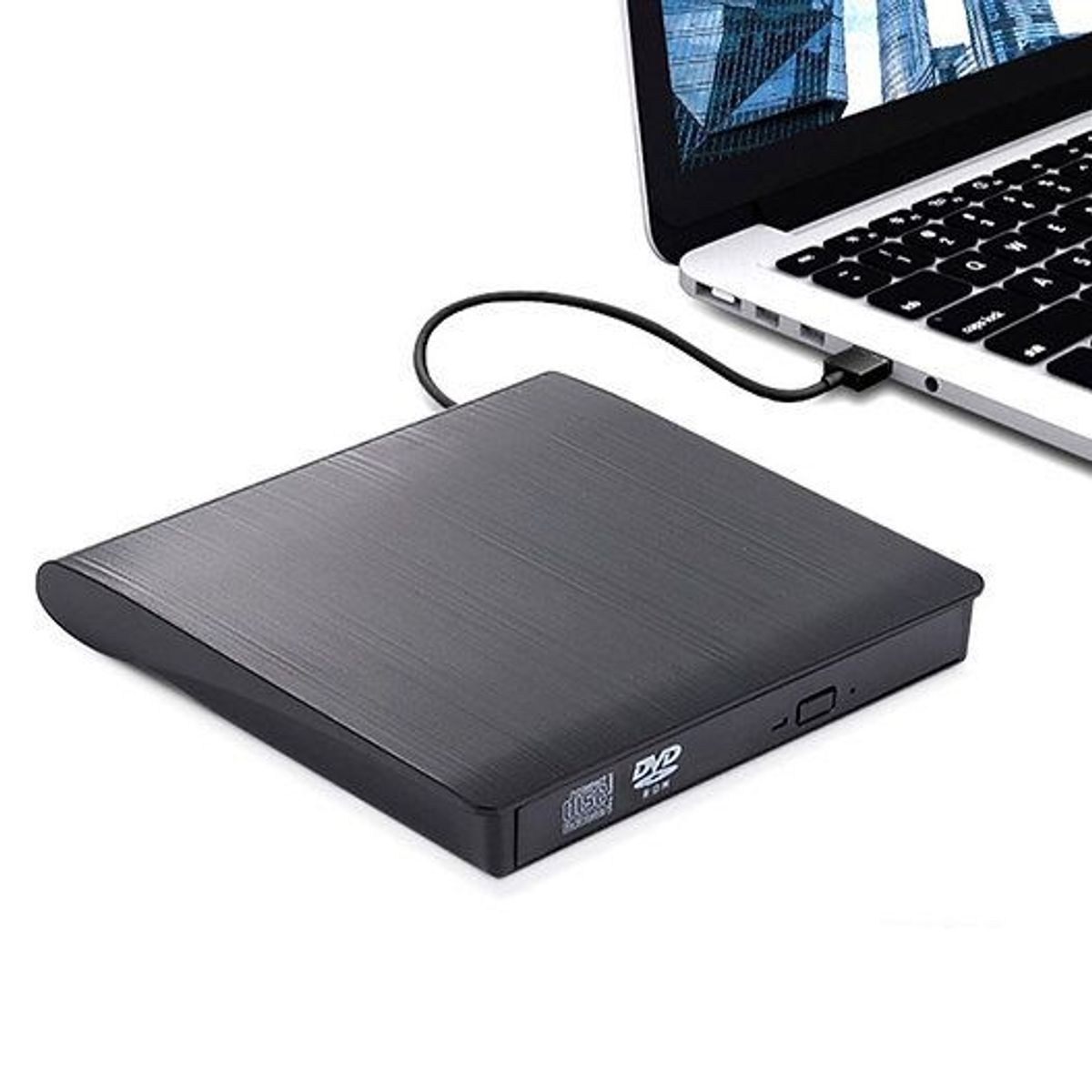 GENERICO - Unidad cd dvd externa usb 3.0 portátil compatible con mac