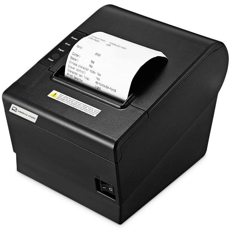 GENERICO - Impresora pos termica 80mm alta velocidad - corte automático