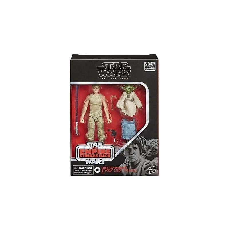 HASBRO - Figura star wars the black series deluxe luke e yoda e9642