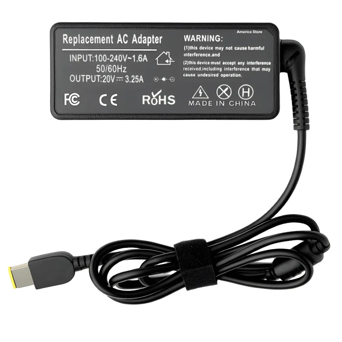 GENERICO - Cargador portátil lenovo thinkpad x1 carbono 20v 325a adp-6