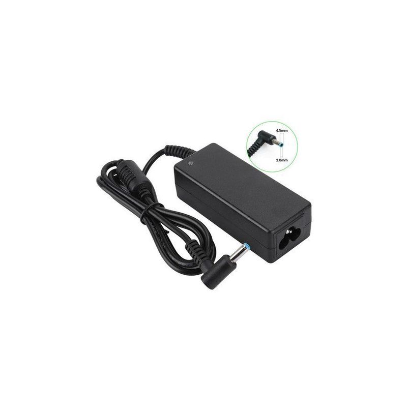 GENERICO - Cargador portatil hp punta azul 195v 2.31a 45w 4.5 x 3.0mm
