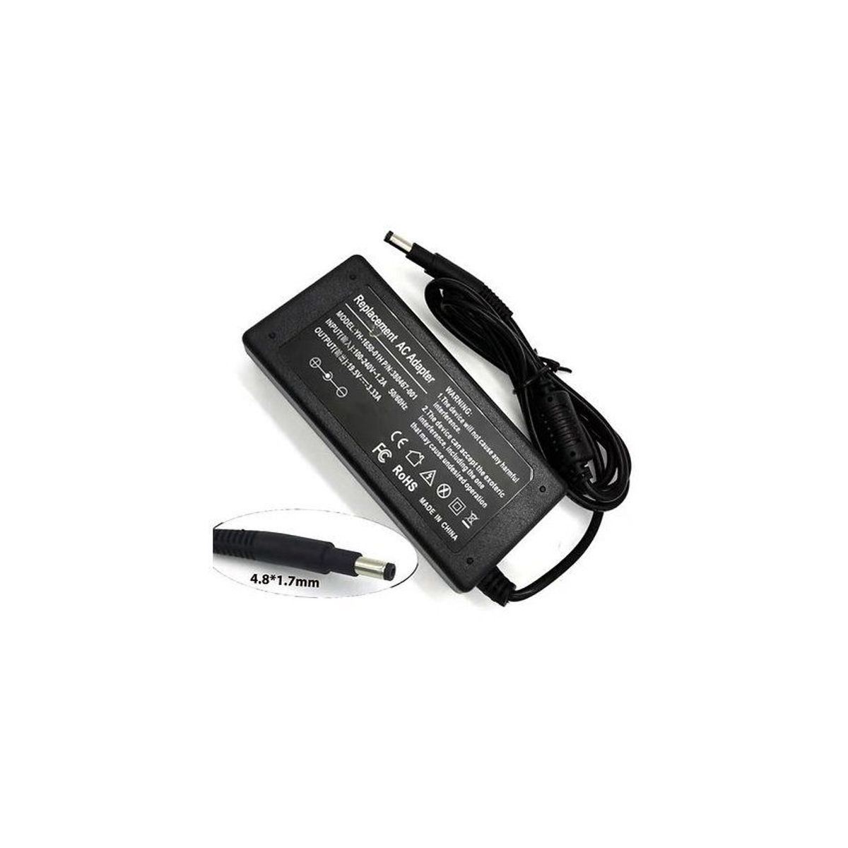 GENERICO - Cargador portátil hp sleekbook 14 15 envy 4 -6 19.5v 3.33a