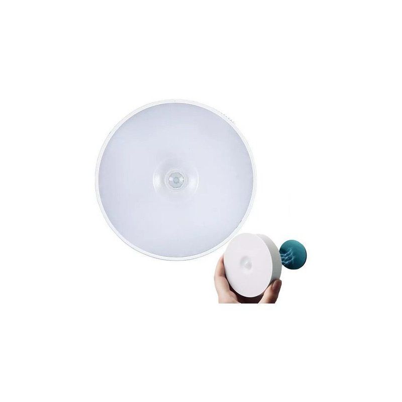 GENERICO - Lámpara luz led con sensor de movimiento recargable