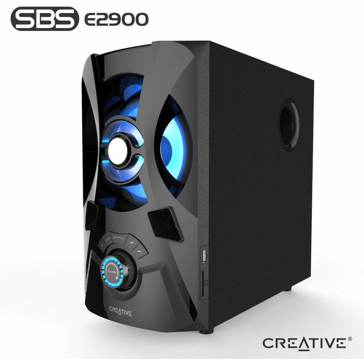CREATIVE LABS - PARLANTES GAMER PRO - CREATIVE SBS E2900 - RMS 60W -  BLUETHOO - FM