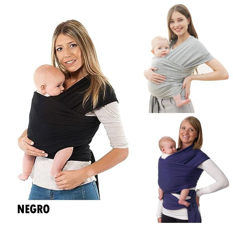 BABY ON - Fular cargador elastico para bebe baby on wrap