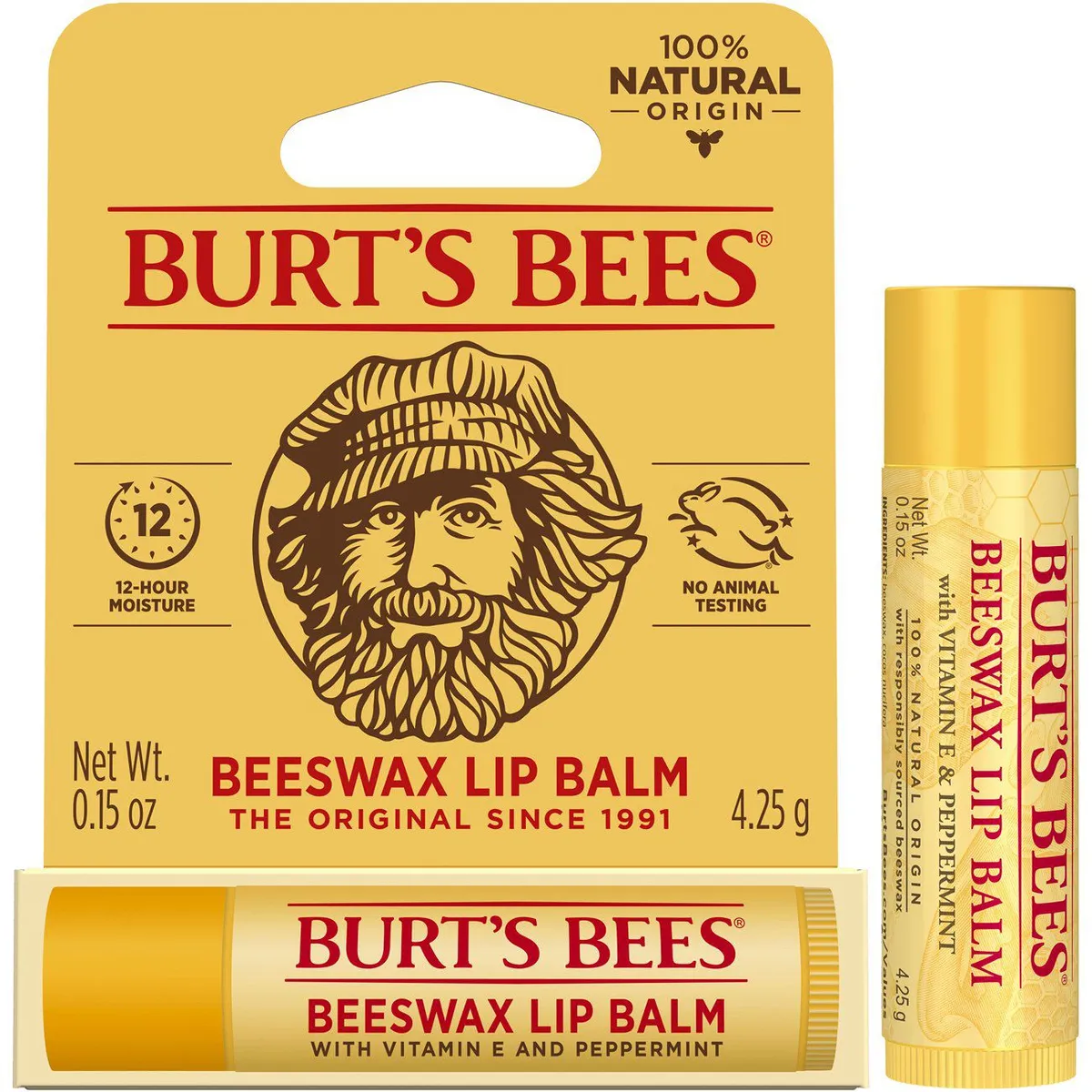 BURTS BEES - BÁLSAMO PARA LABIOS BURTS BEES BEESWAX