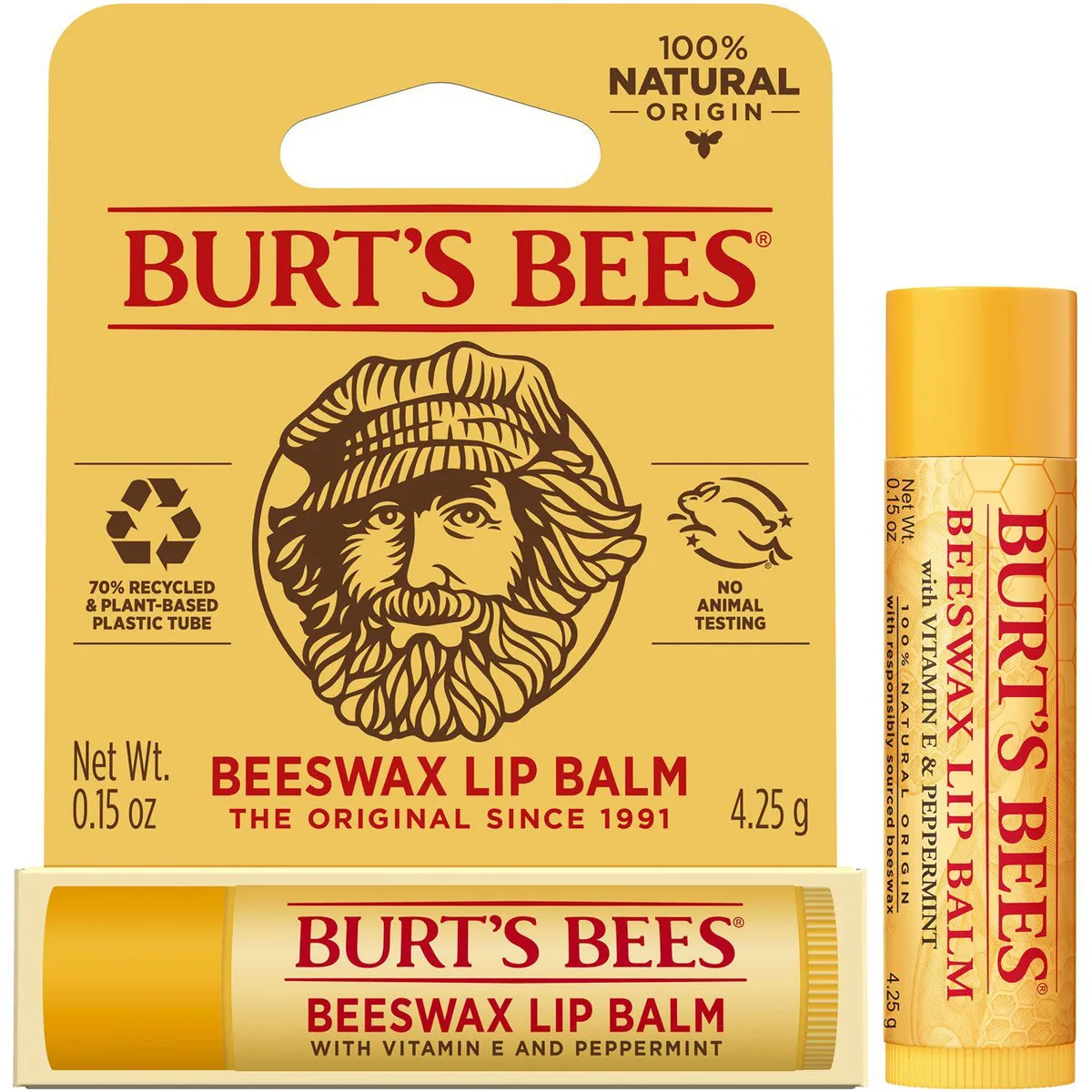 BURTS BEES - BÁLSAMO PARA LABIOS BURTS BEES BEESWAX