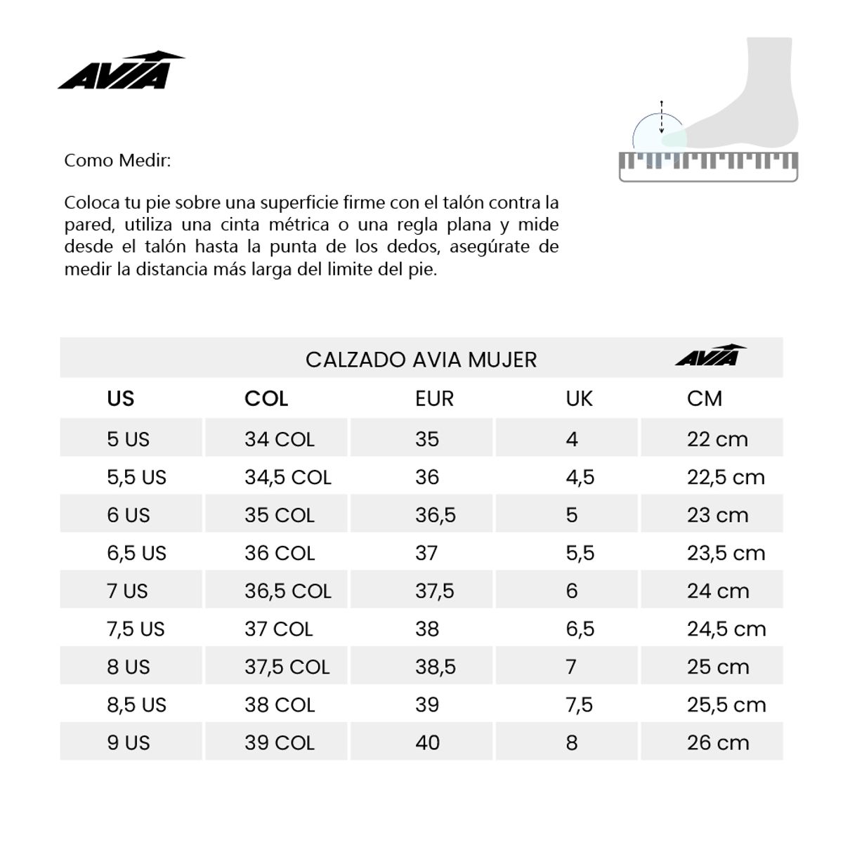 AVIA - Tenis Avia Dianas Para Mujer-Rosa