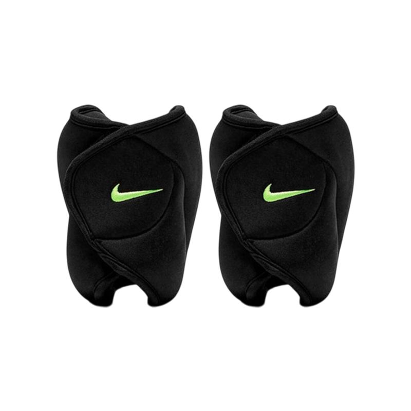 NIKE - Pesas Muñequeras Nike 2.5lb-Negro