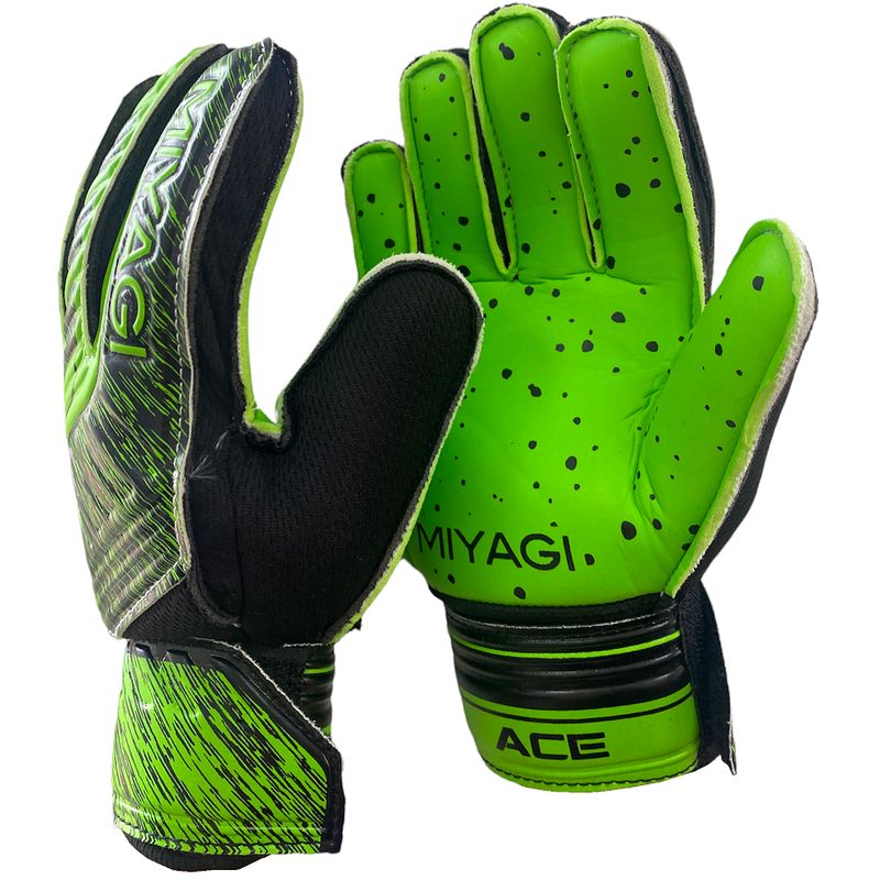 MIYAGI - Guante De Fútbol Miyagi Ace Palma Latex Aleman Para Niños mg010