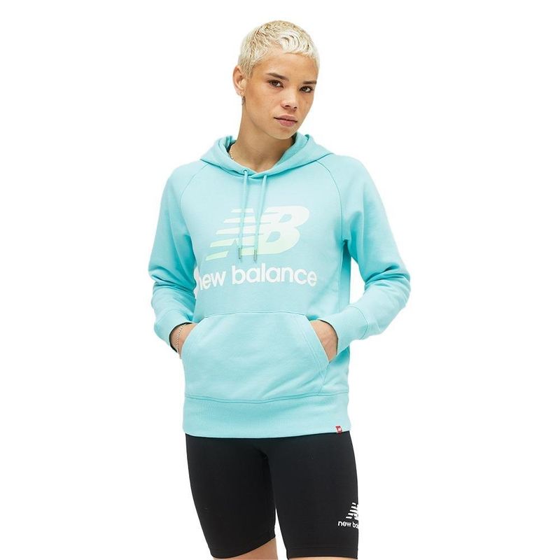 NEW BALANCE - Hoodie New Balance Essentials Para Mujer-Azul
