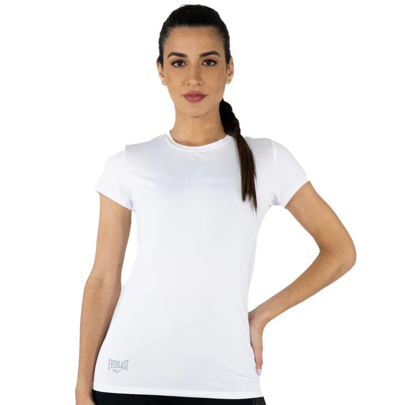 EVERLAST - Camiseta Everlast Find Your Power Mujer-Blanco