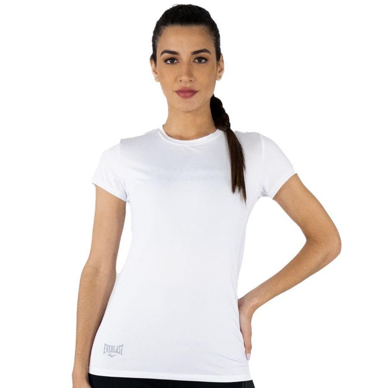 EVERLAST - Camiseta Everlast Find Your Power Mujer-Blanco
