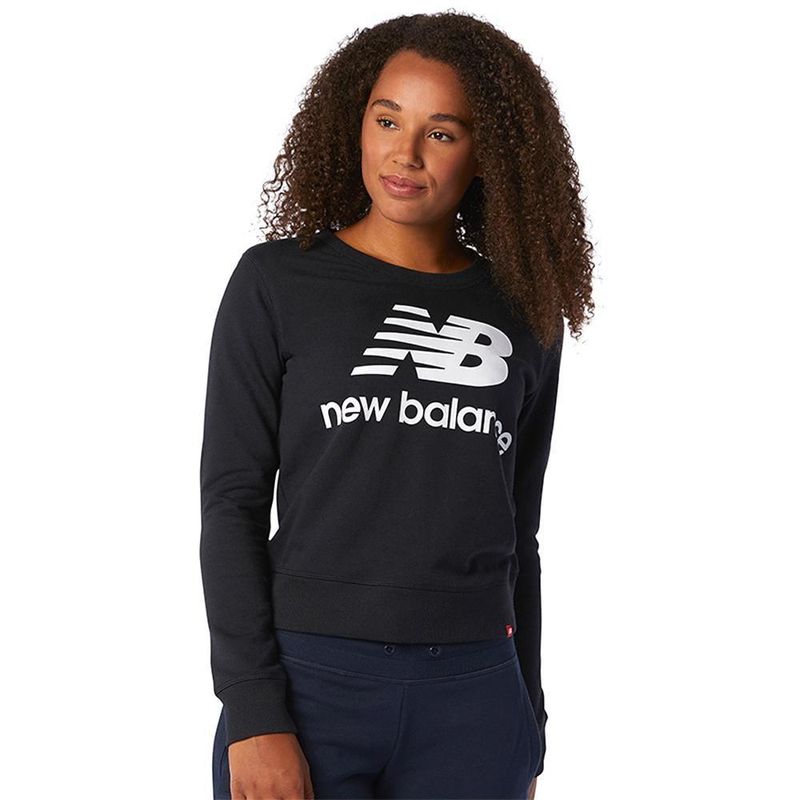NEW BALANCE - Sueter New Balance Essentials Crew Para Mujer-Negro