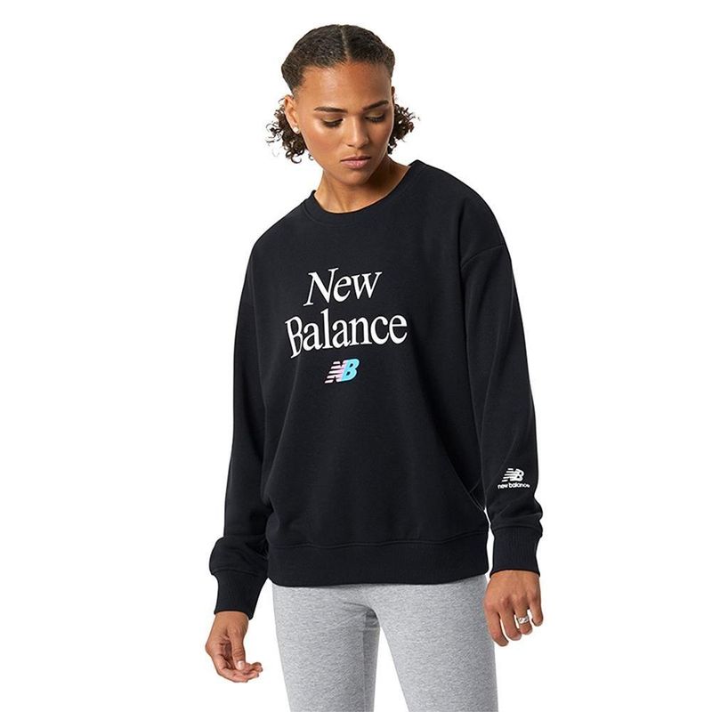 NEW BALANCE - Sueter New Balance Celebrate Fleece Para Mujer-Negro
