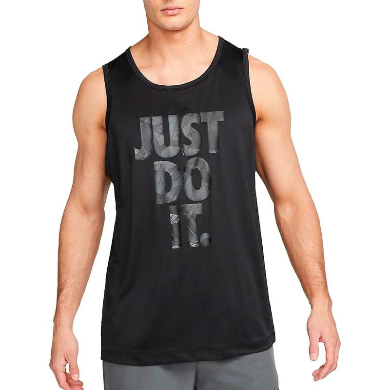 NIKE - Camiseta Esqueleto Nike Dri-Fit Training Hombre-Negro