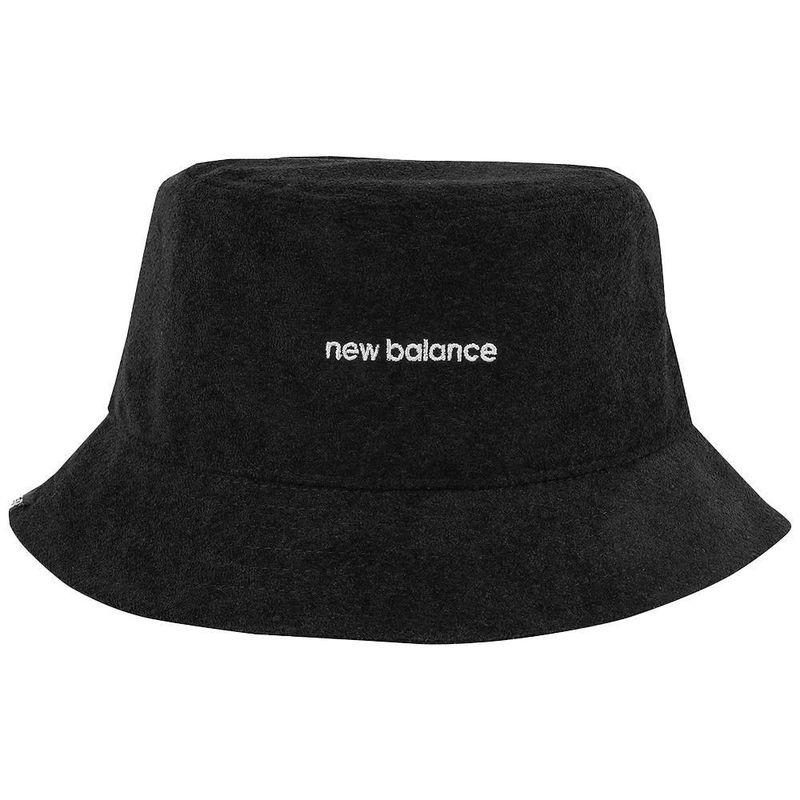 NEW BALANCE - Gorro Pescador New Balance Lifestyle Bucket Hat-Negro