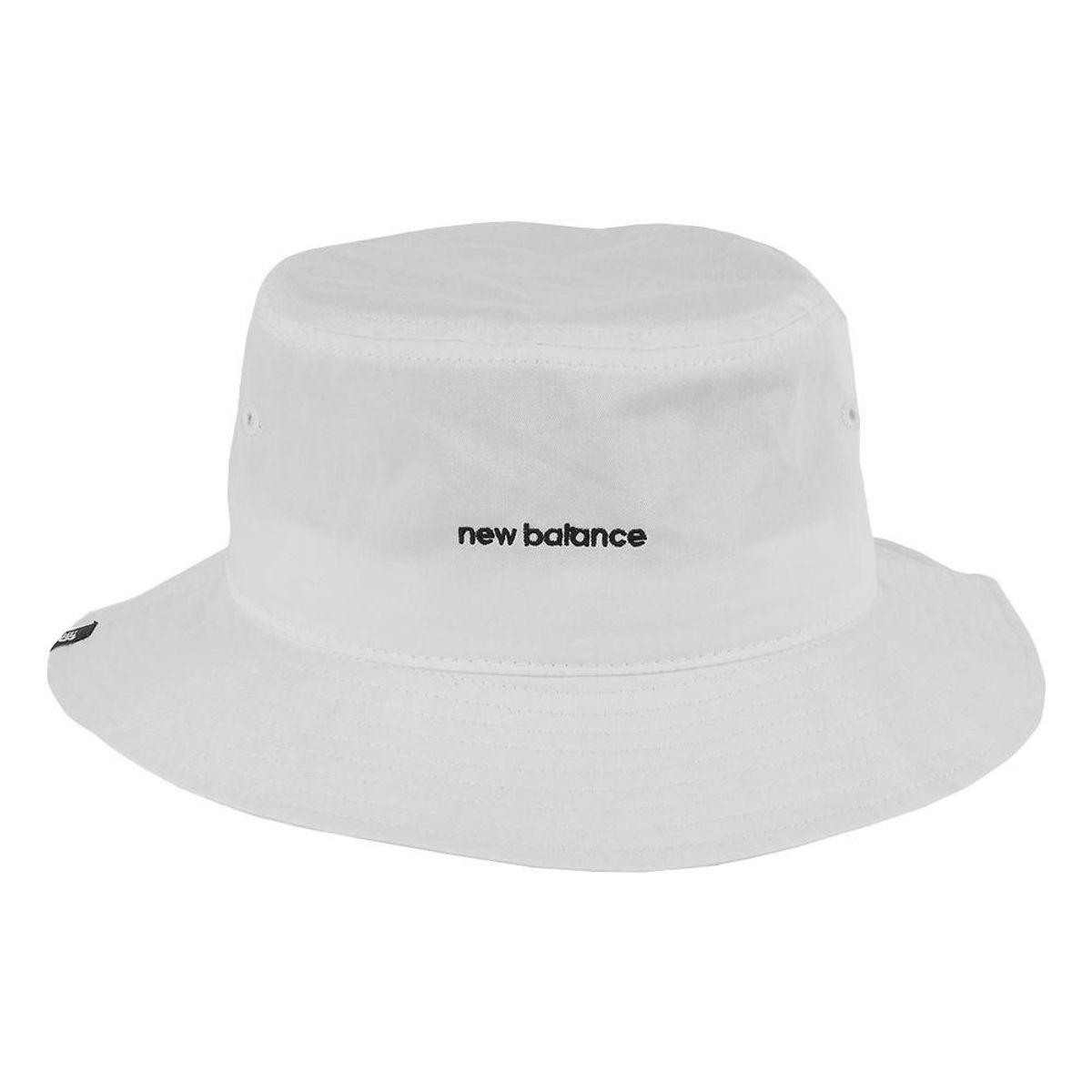 NEW BALANCE - Gorro Pescador New Balance Bucket Hat-Blanco