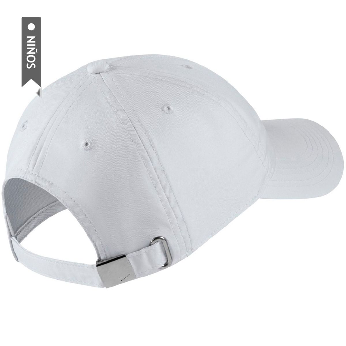 NIKE - Gorra Nike Heritage86 Para Niños-Blanco
