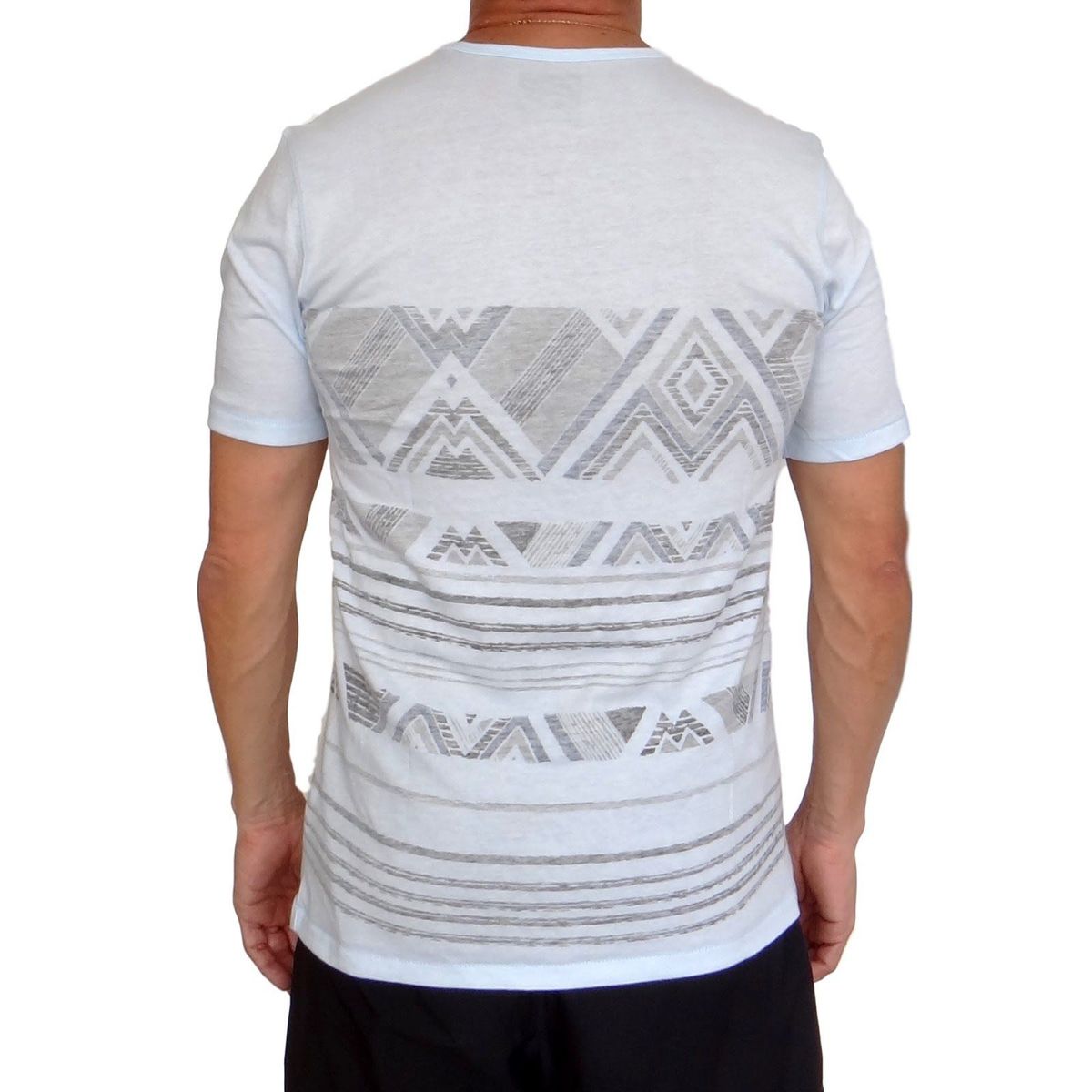 HURLEY - Camiseta Hurley Icon Drifit Prem Shor In-Blanco/Celeste