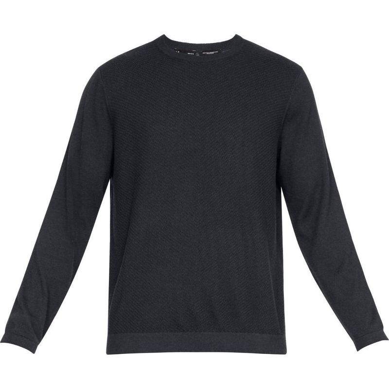 UNDER ARMOUR - Sueter Under Armour Threadborne Crew-Gris Claro