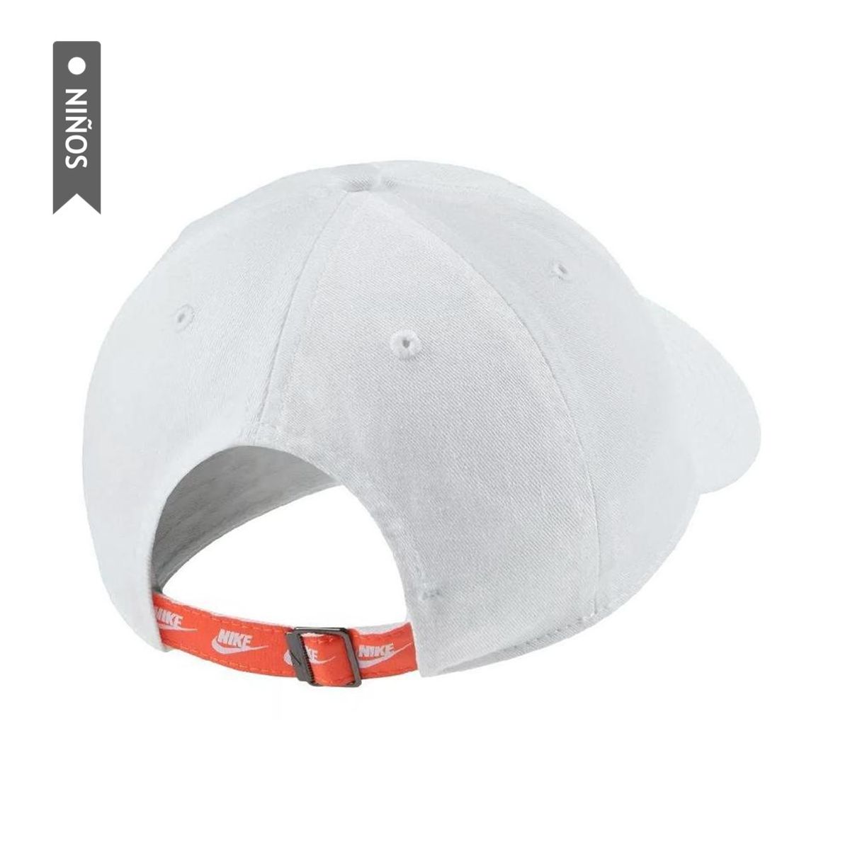 NIKE - Gorra Nike Heritage 86 Para Niño-Blanco