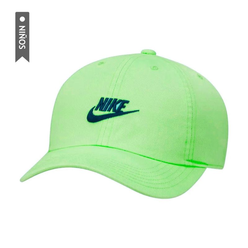 NIKE - Gorra Nike Heritage 86 Niños-Celeste