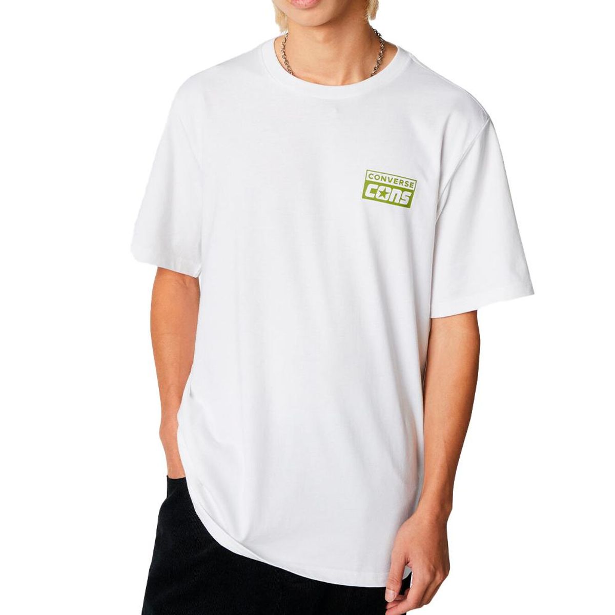 CONVERSE - Camiseta Converse Cons-Blanco