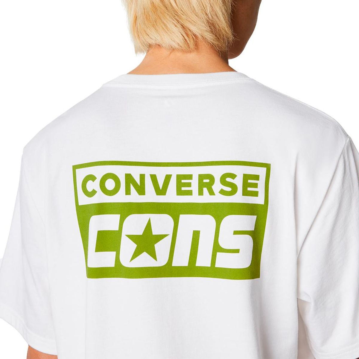 CONVERSE - Camiseta Converse Cons-Blanco