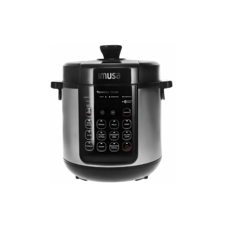 IMUSA - Olla Multifuncional IMUSA 5 Litros Speedy Cook Negro