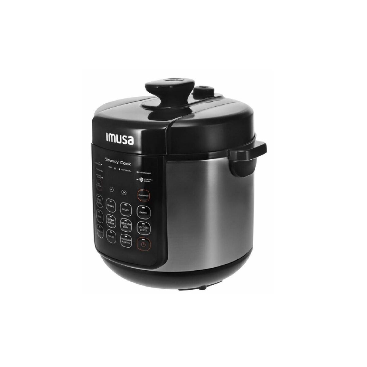 IMUSA - Olla Multifuncional IMUSA 5 Litros Speedy Cook Negro