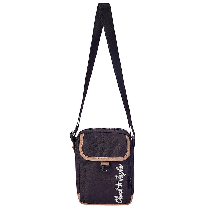 CONVERSE - Bolso Converse Large Logo Crossbody-Negro