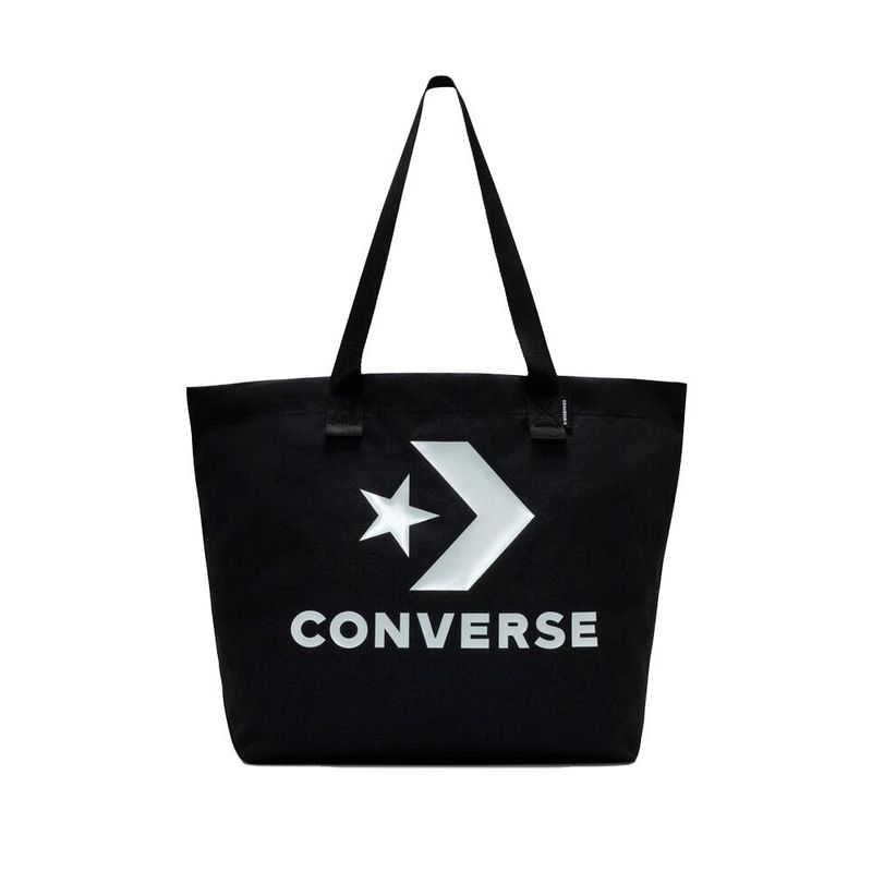 CONVERSE - Bolso Converse Star Chevron Tote-Negro
