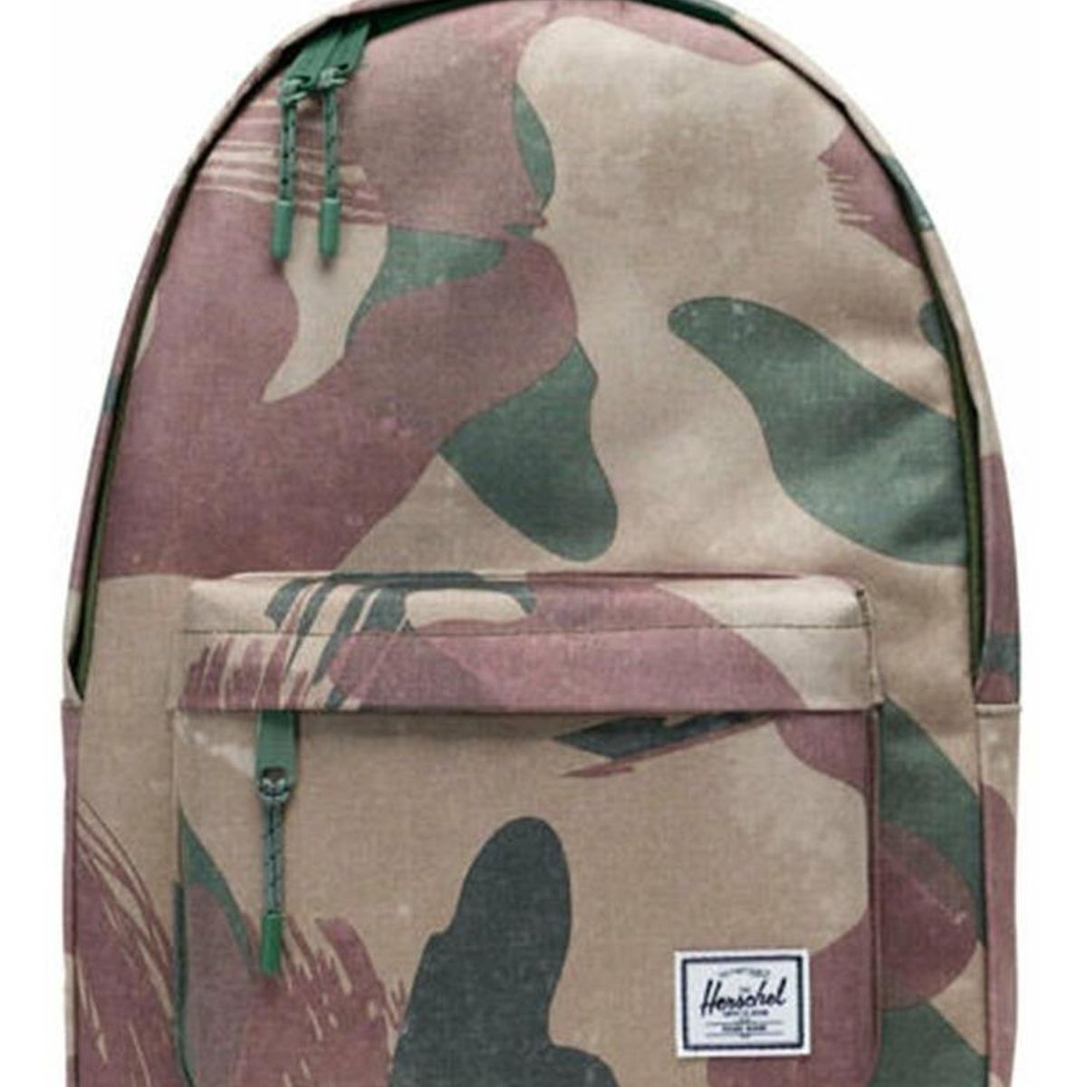 HERSCHEL - Morral Herschel Settlement Mid-volume-Verde musgo