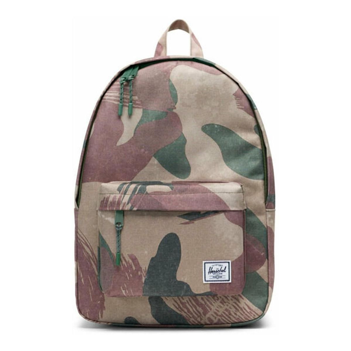 HERSCHEL - Morral Herschel Settlement Mid-volume-Verde musgo