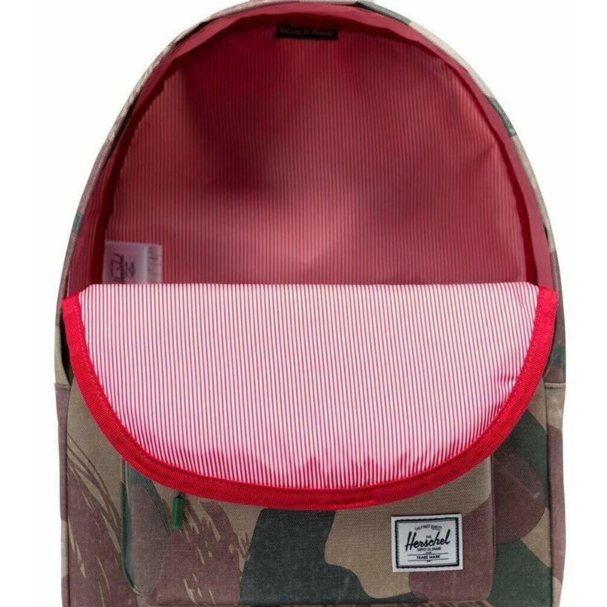 HERSCHEL - Morral Herschel Settlement Mid-volume-Verde musgo