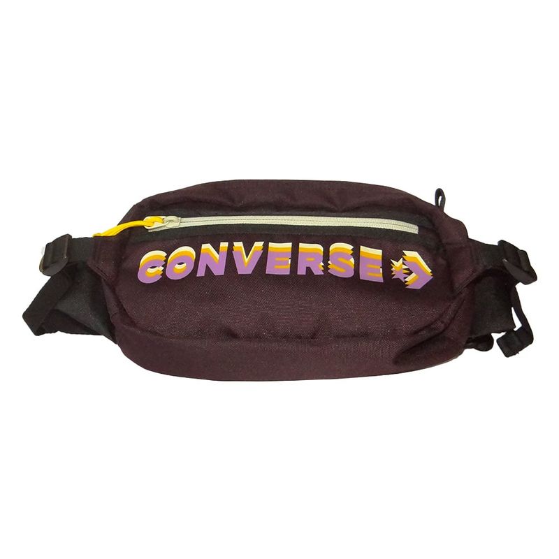 CONVERSE - Canguro Converse Transition Sling Large Logo-Bordo