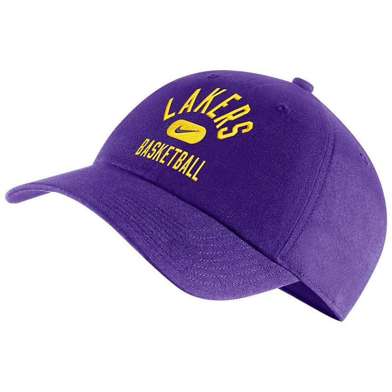 NIKE - Gorra Nike Los Angeles Lakers Heritage86-Violeta