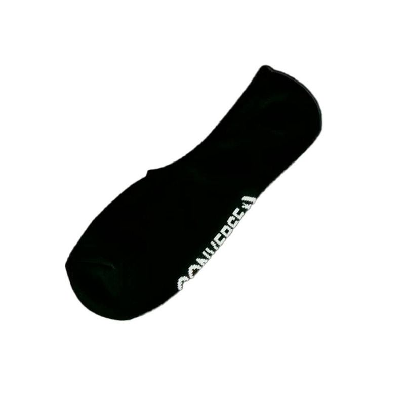 CONVERSE - Medias Converse Half Cushion Ultra Low Para Hombre-Negro